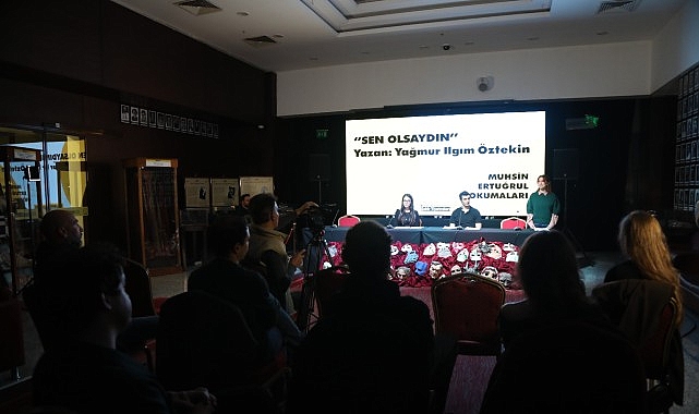 Muhsin Ertuğrul Okumalarının son konuğu Yağmur Ilgım Öztekin'in “Sen Olsaydın" oyunu oldu