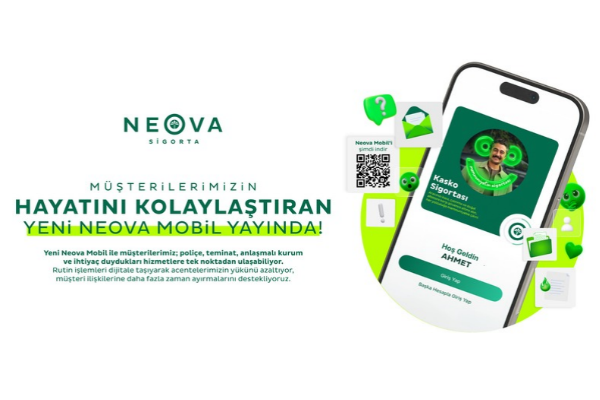 Neova Sigorta, müşteri odaklı dijital hizmet platformu Neova Mobil’i yeniledi