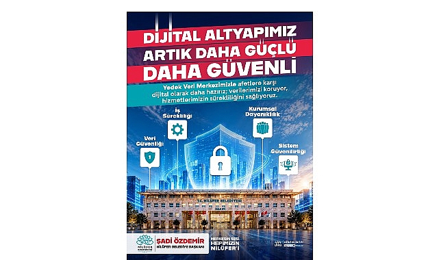 Nilüfer Belediyesi dijital altyapısını güvenceye aldı Nilüfer Belediyesi dijital altyapısını güvenceye aldı
