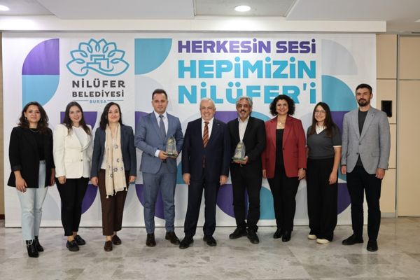 Nilüfer Belediyesine sürdürülebilirlik projeleriyle iki ödül Nilüfer Belediyesine sürdürülebilirlik projeleriyle iki ödül
