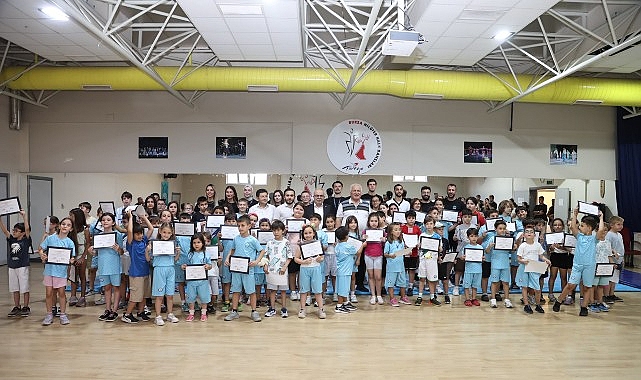 Nilüfer'de sertifika heyecanı Nilüfer'de sertifika heyecanı