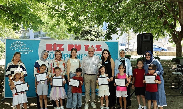 Nilüferli çocuklar okula kütüphanelerde hazırlandı Nilüferli çocuklar okula kütüphanelerde hazırlandı