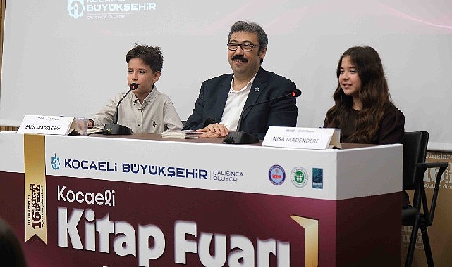 Nisa ve Emir kardeşlerin ikinci eseri Kitap Fuarı'nda Nisa ve Emir kardeşlerin ikinci eseri Kitap Fuarı'nda