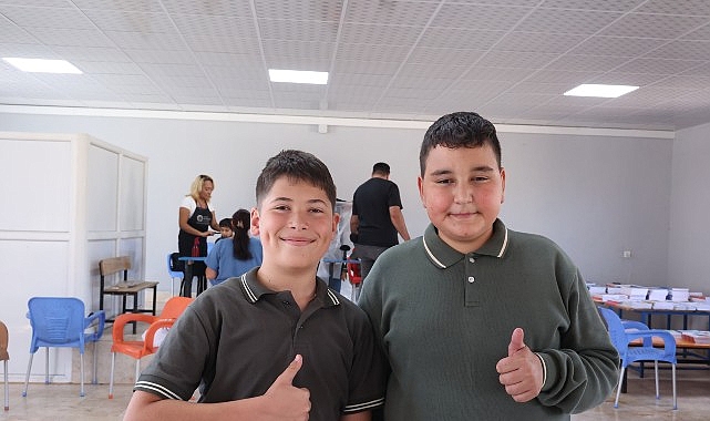 Öğrencilerin okul tıraşı Büyükşehir Belediyesi'nden Öğrencilerin okul tıraşı Büyükşehir Belediyesi'nden