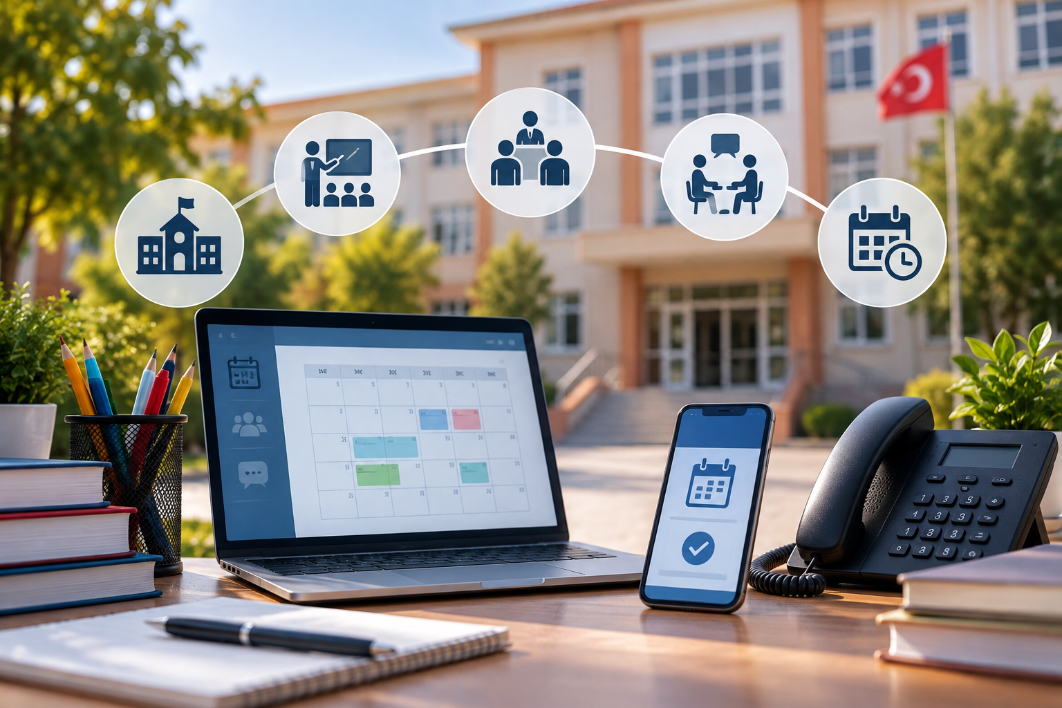 Öğretmen-veli görüşmeleri için MEBİM üzerinden telefonla randevu alınabilecek Öğretmen-veli görüşmeleri için MEBİM üzerinden telefonla randevu alınabilecek