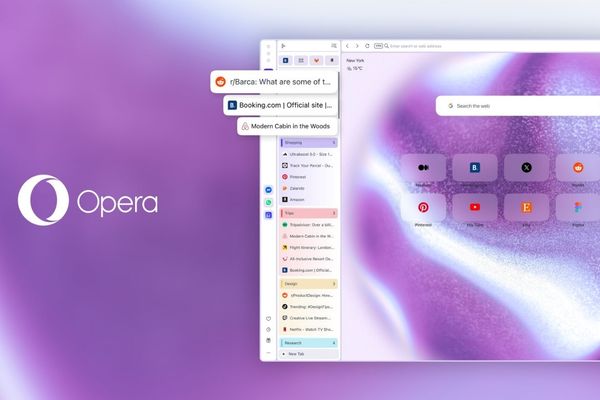 Opera One'a Dikey Sekmeler ve Geliştirilmiş Google Lens entegrasyonu