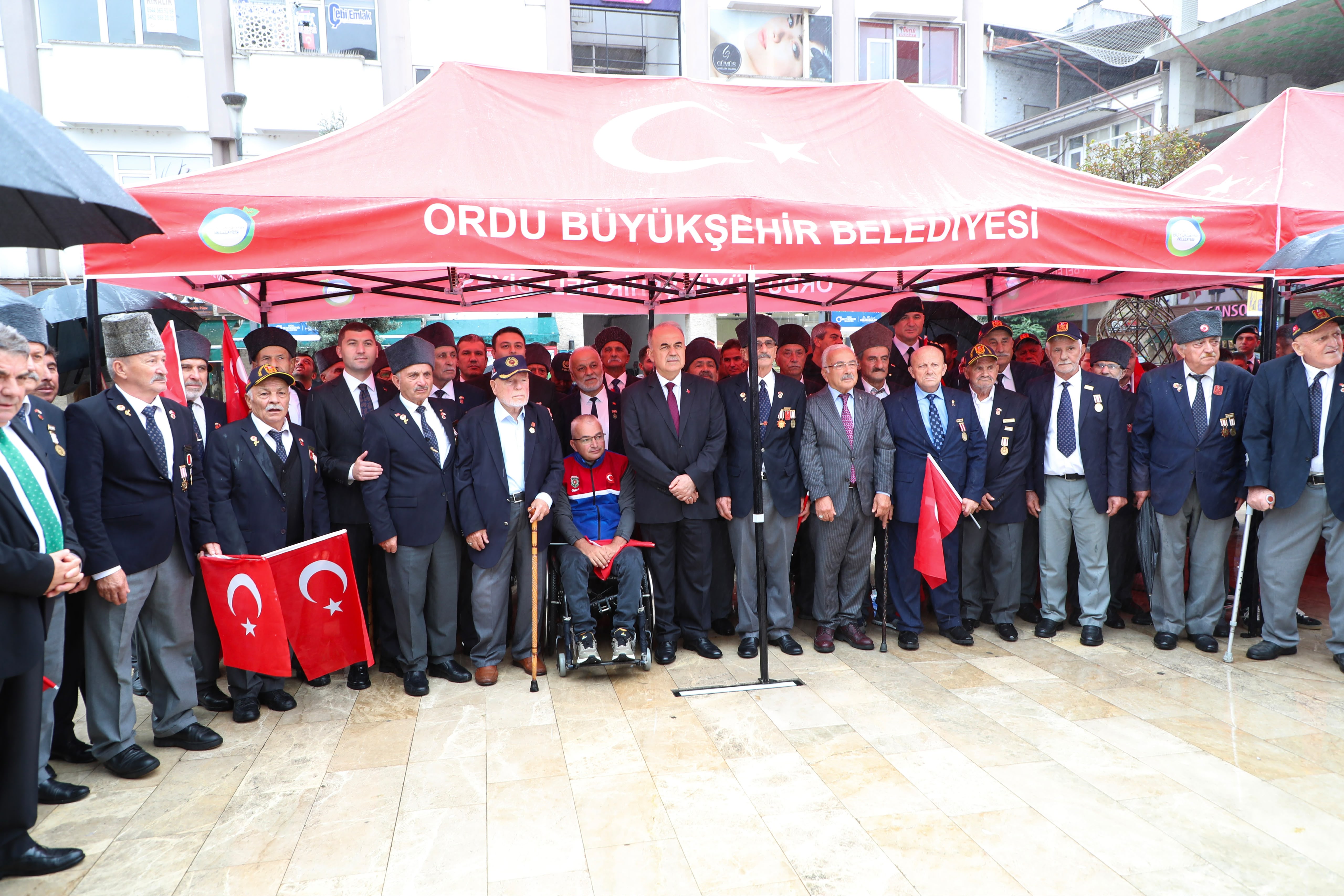 Ordu’da 19 Eylül Gaziler Günü anma programı başladı Ordu’da 19 Eylül Gaziler Günü anma programı başladı