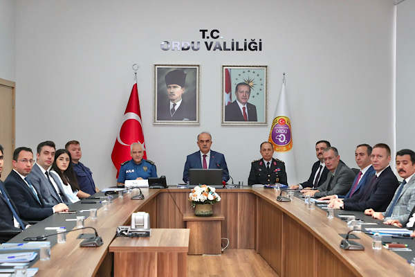 Ordu'da 2026'nın ilk 8 ayına ilişkin asayiş verileri açıklandı Ordu'da 2026'nın ilk 8 ayına ilişkin asayiş verileri açıklandı