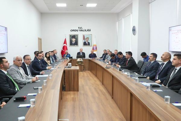 Ordu'da İl Güvenlik ve Asayiş Koordinasyon Toplantısı düzenlendi Ordu'da İl Güvenlik ve Asayiş Koordinasyon Toplantısı düzenlendi