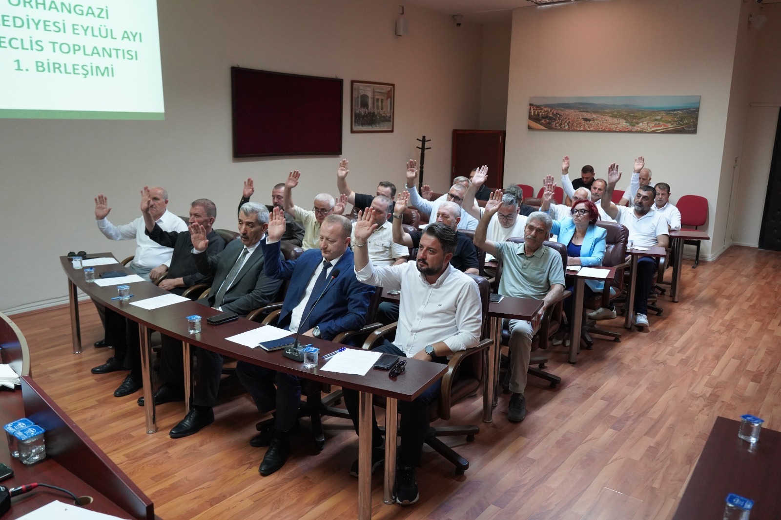 Orhangazi Belediye Meclisi eylül ayı toplantısının ikinci birleşimi yapıldı Orhangazi Belediye Meclisi eylül ayı toplantısının ikinci birleşimi yapıldı