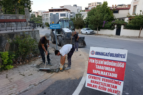 Orhangazi’de kaldırım yenileme ve sıcak asfalt çalışmaları başlıyor Orhangazi’de kaldırım yenileme ve sıcak asfalt çalışmaları başlıyor