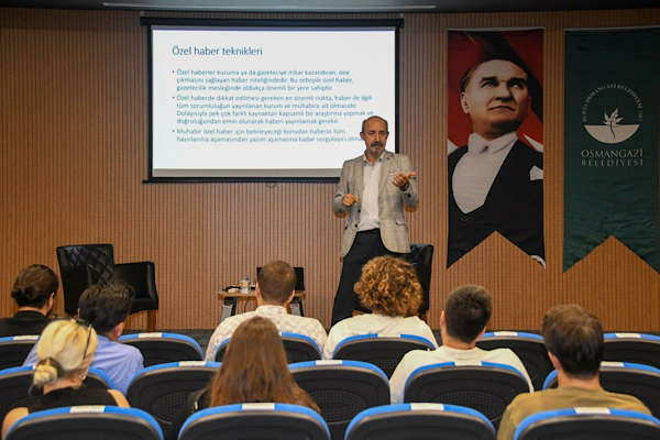Osmangazi Medya Akademisi ilk haftasını tamamladı Osmangazi Medya Akademisi ilk haftasını tamamladı