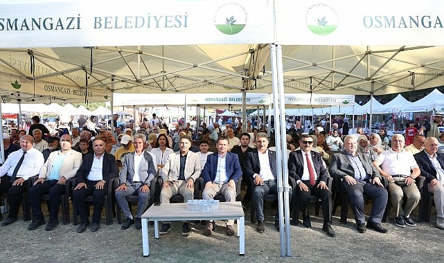 Osmangazi'nin Siyah İnciri Festivalle Buluştu Osmangazi'nin Siyah İnciri Festivalle Buluştu