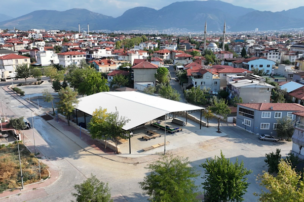 Pamukkale’de Aktepe Kapalı Pazar Yeri tamamlandı Pamukkale’de Aktepe Kapalı Pazar Yeri tamamlandı