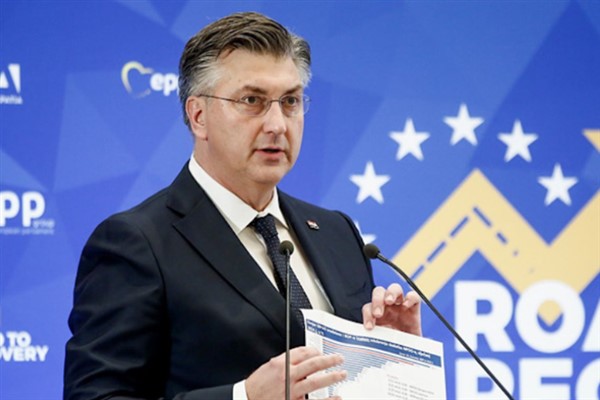 Plenkovic, Bosna Hersek Bakanlar Konseyi Başkanı Kristo ile görüştü Plenkovic, Bosna Hersek Bakanlar Konseyi Başkanı Kristo ile görüştü