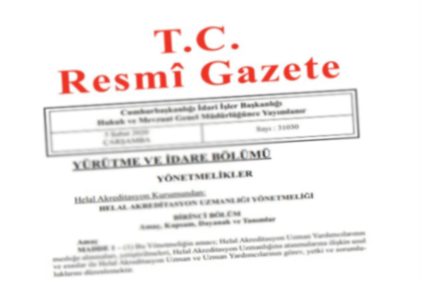 Resmi Gazete başlıkları 