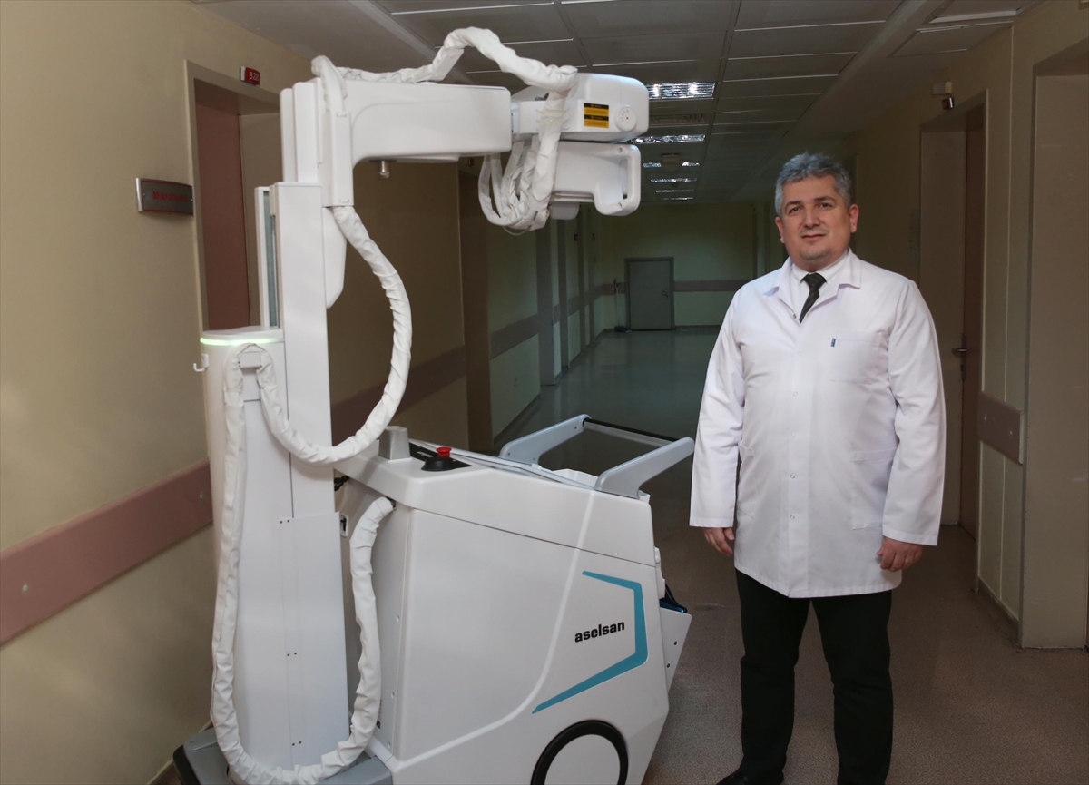 Rize'de yerli mobil dijital röntgen cihazı hizmete sunuldu