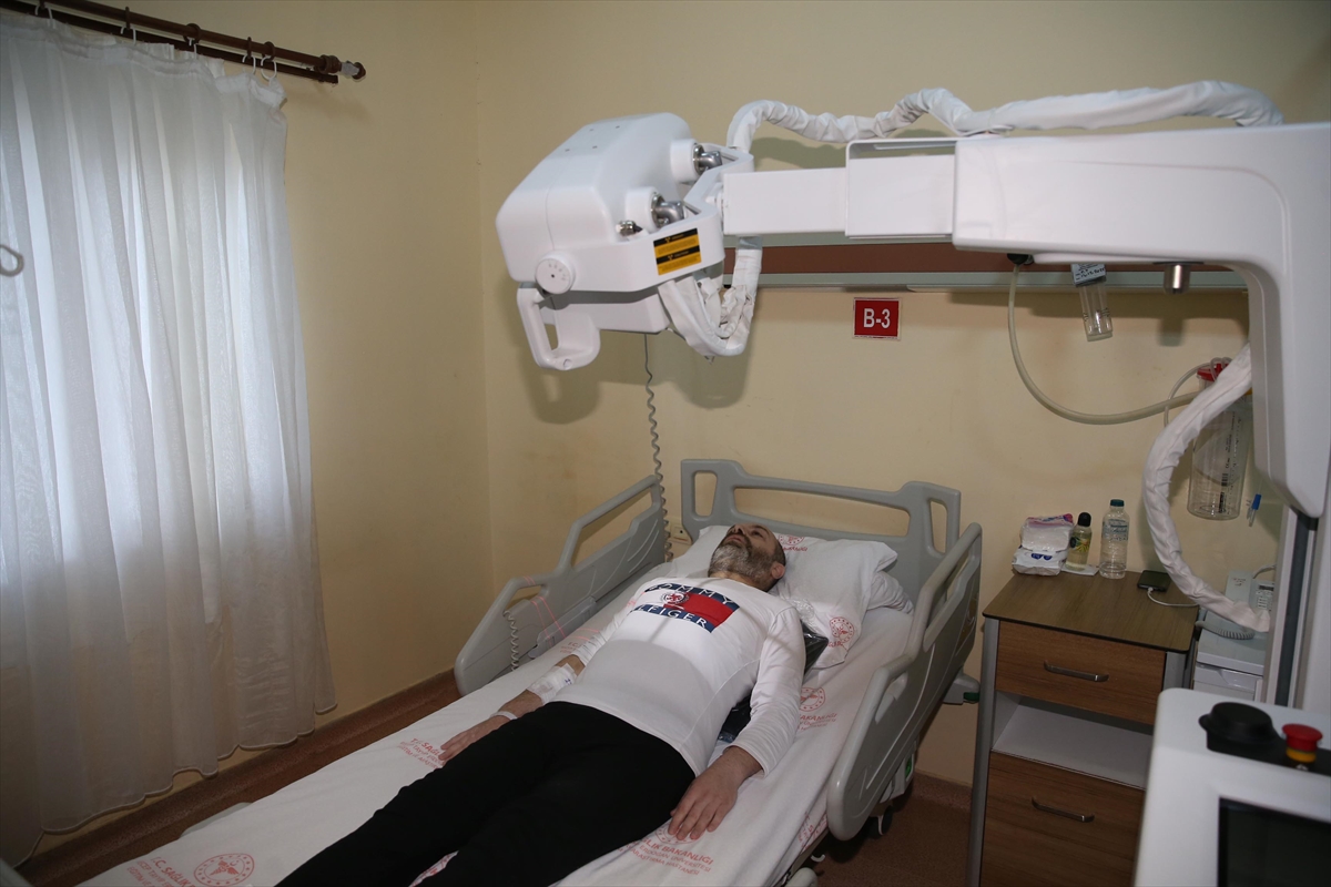 Rize'de yerli mobil dijital röntgen cihazı hizmete sunuldu