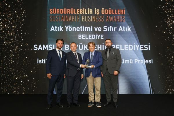Samsun Büyükşehir Belediyesi’ne Sürdürülebilir İş Ödülleri 2026’da ödül Samsun Büyükşehir Belediyesi’ne Sürdürülebilir İş Ödülleri 2026’da ödül