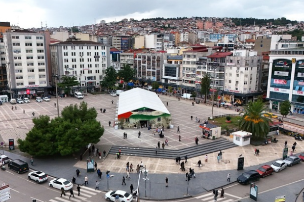 Samsun’da “Direnişin Muştusu: Gazze” sergisi açıldı Samsun’da “Direnişin Muştusu: Gazze” sergisi açıldı