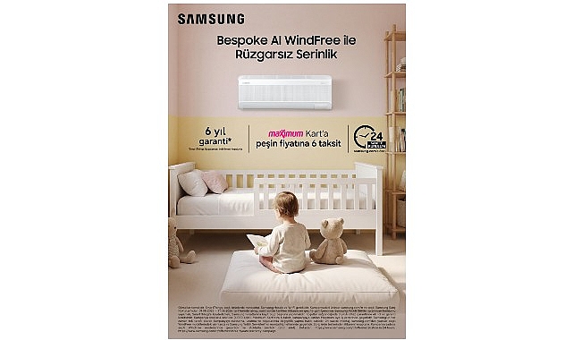 Samsung Bespoke AI WindFree Klimalar ile çocuk odalarında rüzgarsız ve konforlu uyku dönemi Samsung Bespoke AI WindFree Klimalar ile çocuk odalarında rüzgarsız ve konforlu uyku dönemi