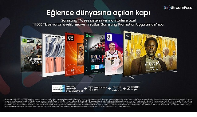 Samsung'dan eğlence dünyasının kapılarını aralayan kampanya! Samsung'dan eğlence dünyasının kapılarını aralayan kampanya!