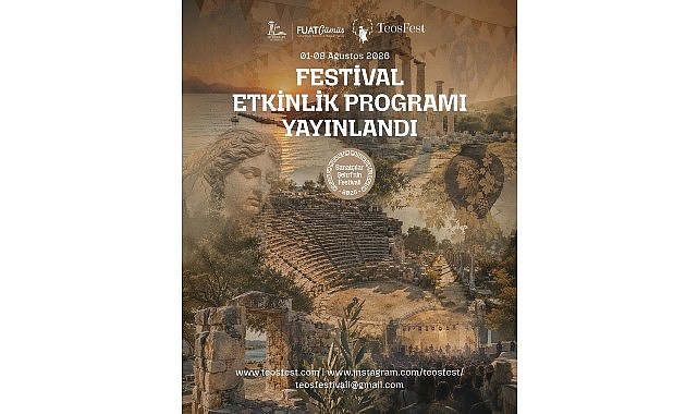 Sanatçılar Şehri yeniden sanatla buluşuyor: TeosFest 2026 başlıyor Sanatçılar Şehri yeniden sanatla buluşuyor: TeosFest 2026 başlıyor