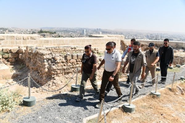 Şanlıurfa Kalesi’nde restorasyonda ilk etap tamamlanıyor Şanlıurfa Kalesi’nde restorasyonda ilk etap tamamlanıyor