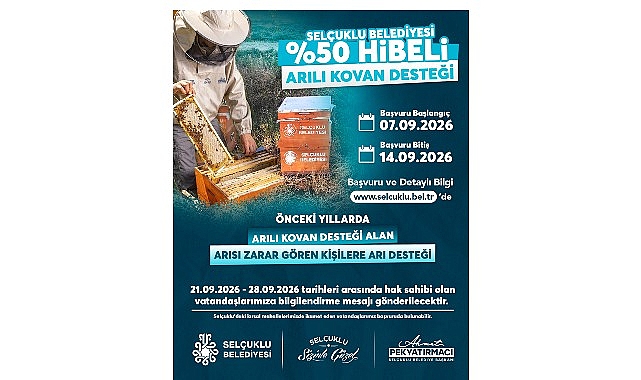 Selçuklu Belediyesi üreticinin yanında olmaya devam ediyor Selçuklu Belediyesi üreticinin yanında olmaya devam ediyor