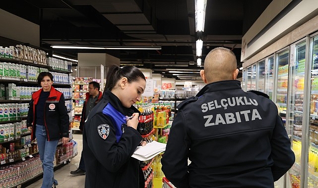 Selçuklu'da Market Denetimleri Sürüyor Selçuklu'da Market Denetimleri Sürüyor