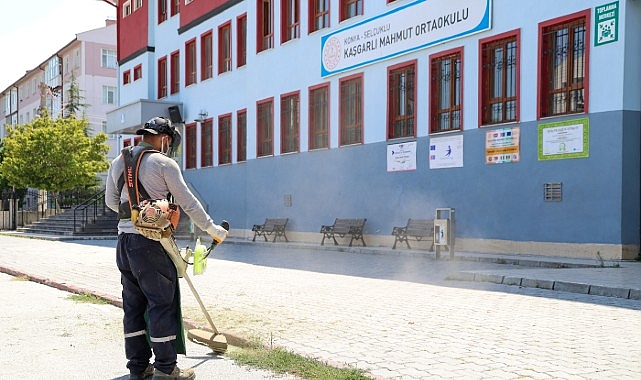 Selçuklu'da Tüm Okullar Yeni Eğitim Yılına Hazırlanıyor Selçuklu'da Tüm Okullar Yeni Eğitim Yılına Hazırlanıyor