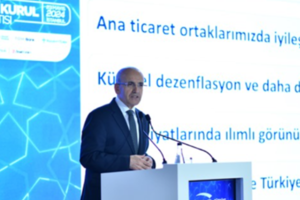 Şimşek: Cari açığın milli gelire oranı yaklaşık yüzde 2,3 olacak Şimşek: Cari açığın milli gelire oranı yaklaşık yüzde 2,3 olacak