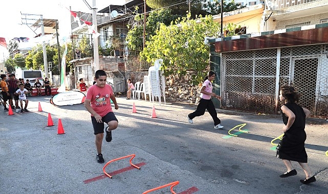 'Sokak Senin Mahalle Olimpiyatları' coşkusu sürüyor 'Sokak Senin Mahalle Olimpiyatları' coşkusu sürüyor