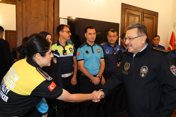 Trabzon'da Zabıta Haftası kutlandı Trabzon'da Zabıta Haftası kutlandı