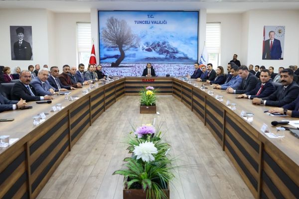 Tunceli’de 17,8 milyar liralık yatırım programı ele alındı