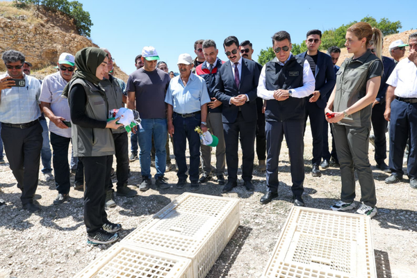 Tunceli'de ilk modern sera tesisinin temeli atıldı Tunceli'de ilk modern sera tesisinin temeli atıldı