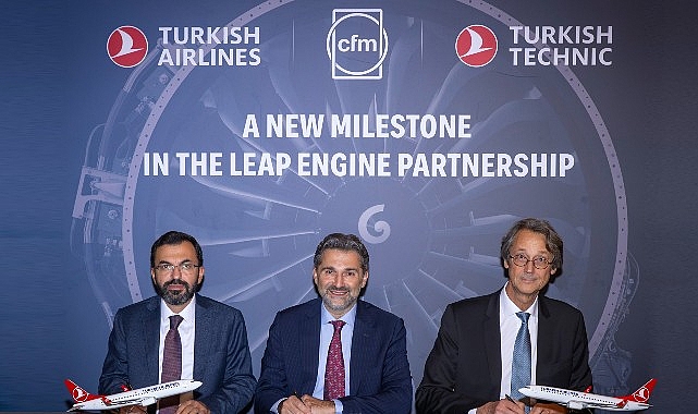 Türk Hava Yolları ve CFM, 600'den fazla LEAP-1B motoru için Mutabakat Anlaşması imzaladı Türk Hava Yolları ve CFM, 600'den fazla LEAP-1B motoru için Mutabakat Anlaşması imzaladı