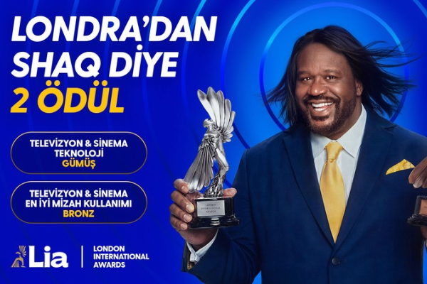 Turkcell’in “Shaq diye 5G” reklam kampanyasına London International Awards’tan çifte ödül Turkcell’in “Shaq diye 5G” reklam kampanyasına London International Awards’tan çifte ödül