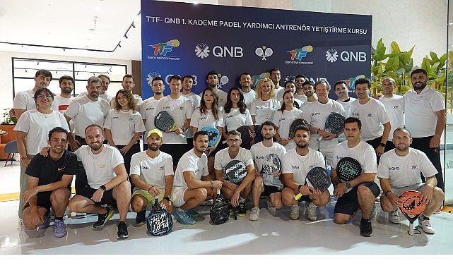 Türkiye Tenis Federasyonu ve QNB Türkiye, Padelin Geleceği İçin Antrenör Altyapısını Güçlendiriyor Türkiye Tenis Federasyonu ve QNB Türkiye, Padelin Geleceği İçin Antrenör Altyapısını Güçlendiriyor