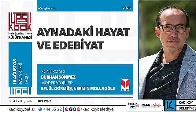 Usta Yazar Burhan Sönmez TESAK'ta Okurlarıyla Buluşuyor Usta Yazar Burhan Sönmez TESAK'ta Okurlarıyla Buluşuyor