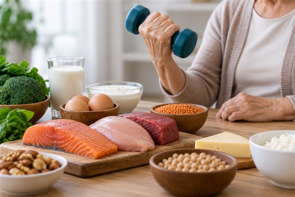 Uzmanından ileri yaşlarda protein ihtiyacı ve kas kaybı uyarısı Uzmanından ileri yaşlarda protein ihtiyacı ve kas kaybı uyarısı
