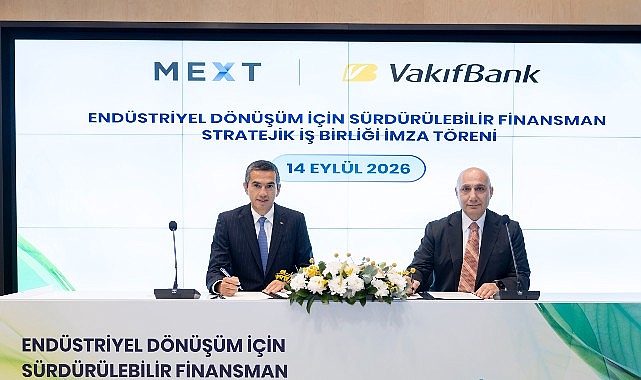 VakıfBank ve MEXT'ten sanayici ve ihracatçıların yeşil dönüşümüne liderlik edecek iş birliği VakıfBank ve MEXT'ten sanayici ve ihracatçıların yeşil dönüşümüne liderlik edecek iş birliği