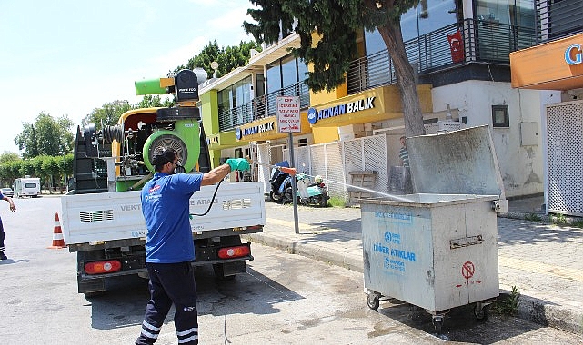 Vektörle mücadele 19 ilçede yoğun bir şekilde sürdürülüyor Vektörle mücadele 19 ilçede yoğun bir şekilde sürdürülüyor