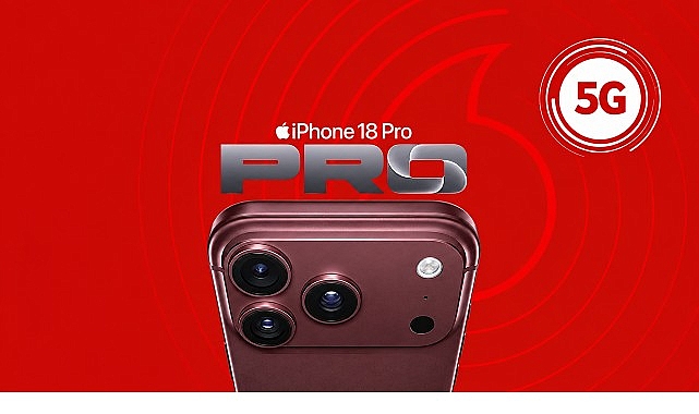 Vodafone'dan Müşterilerine %10'a Varan iPhone 18 Pro İndirimi Vodafone'dan Müşterilerine %10'a Varan iPhone 18 Pro İndirimi