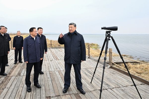 Xi Jinping: Ekolojik korumaya öncelik verilerek yeşil kalkınma yolu kararlılıkla izlenmeli
