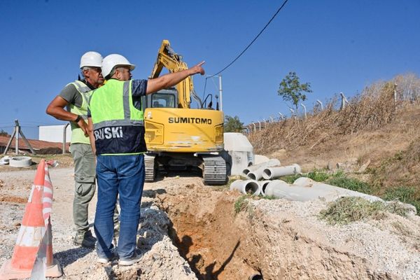 Yenişehir altyapısına 7 bin 600 metrelik yeni hat Yenişehir altyapısına 7 bin 600 metrelik yeni hat