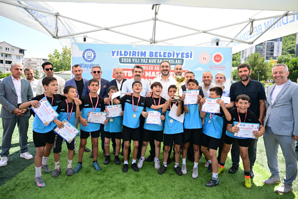Yıldırım’da Yaz Kur’an Kursları spor turnuvası tamamlandı Yıldırım’da Yaz Kur’an Kursları spor turnuvası tamamlandı