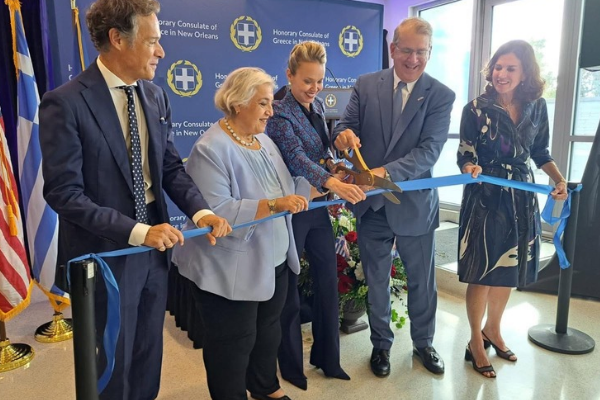 Yunanistan’ın New Orleans Fahri Konsolosluğu yeniden açıldı Yunanistan’ın New Orleans Fahri Konsolosluğu yeniden açıldı