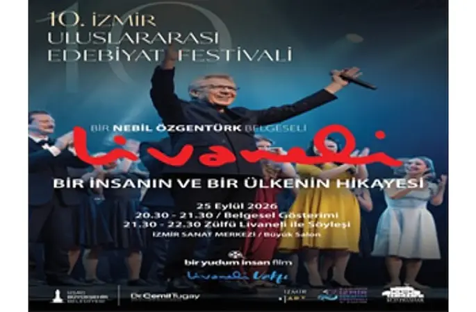 10. İzmir Uluslararası Edebiyat Festivali başlıyor