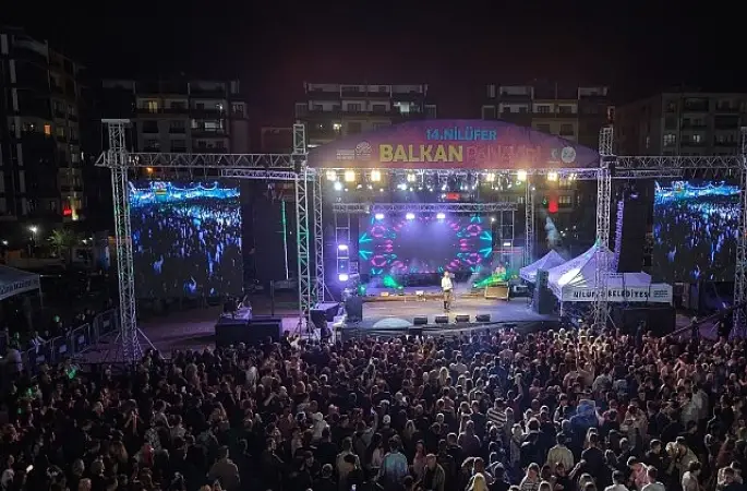 14. Nilüfer Balkan Panayırı'nda renkli kapanış